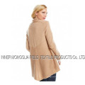 pull à poitrine ouverte cardigan femme